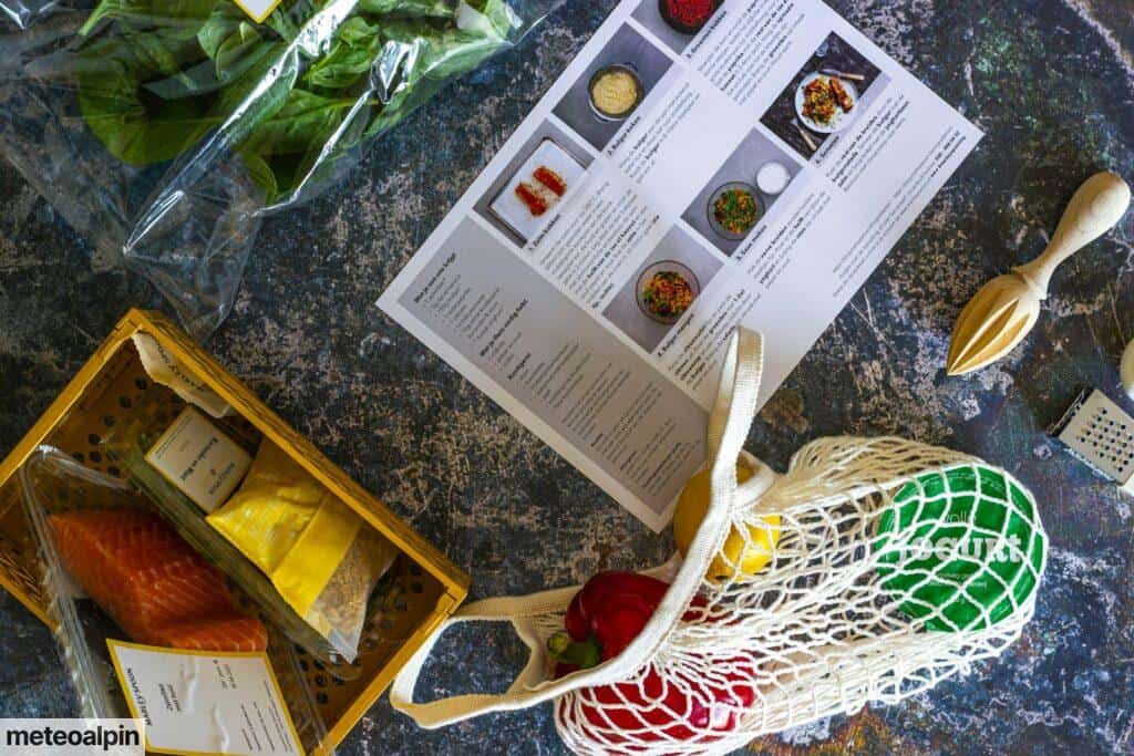 ingredientes locales y de temporada